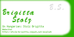 brigitta stolz business card